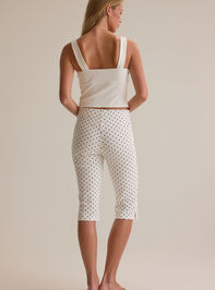 Verona Polka Dot Capri Pant Detail 8 - ALTAR'D STATE KIDS