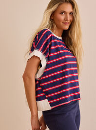 Sprint Stripe Tee Detail 5 - ALTAR'D STATE KIDS