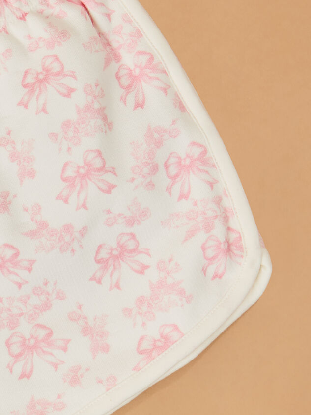 Ava Bow Toile Shorts Detail 3 - ALTAR'D STATE KIDS