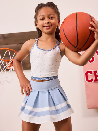 Pippin Pleated Cheer Skirt - AS Kids