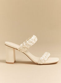 Carla Braided Pearl Heels - ALTAR'D STATE KIDS