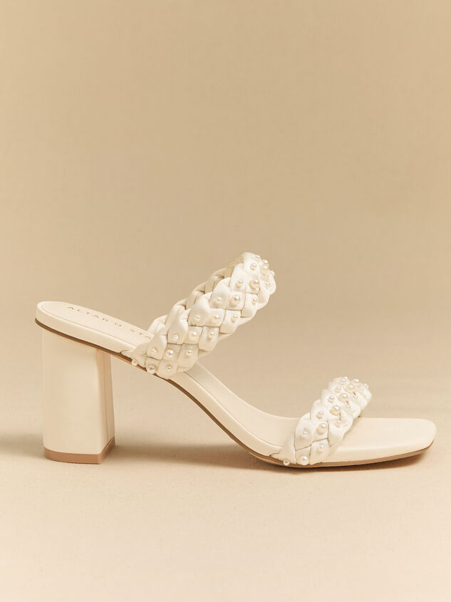 Carla Braided Pearl Heels - ALTAR'D STATE KIDS