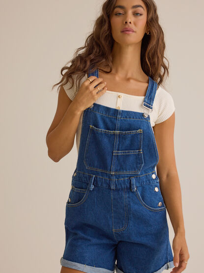 Alfie Denim Shortalls - ALTAR'D STATE KIDS