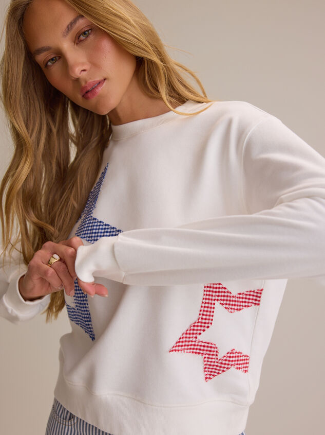 Amara Star Applique Pullover - AS Kids