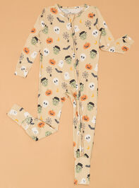 Midnight Spooks Icon Romper Detail 2 - AS Kids