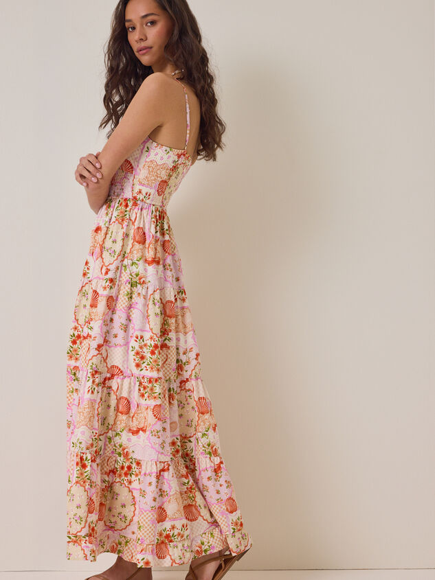 Presley Floral Maxi Dress Detail 3 - ALTAR'D STATE KIDS