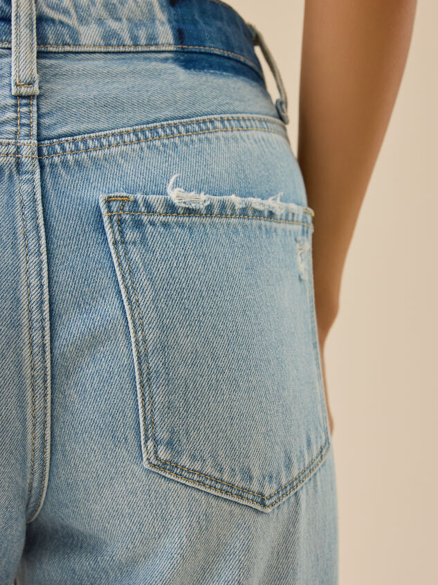 Mickie Straight Leg Jeans Detail 6 - ALTAR'D STATE KIDS