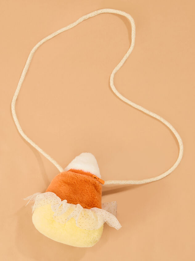 Candy Corn Plushie Purse Detail 4 - AS Kids
