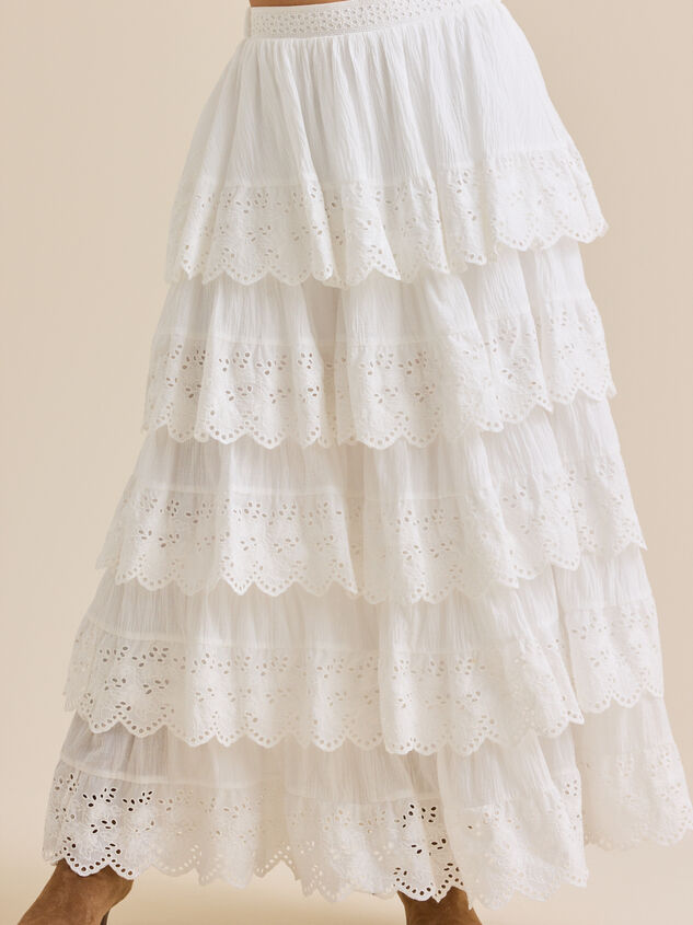Dara Crochet Midi Skirt Detail 3 - ALTAR'D STATE KIDS