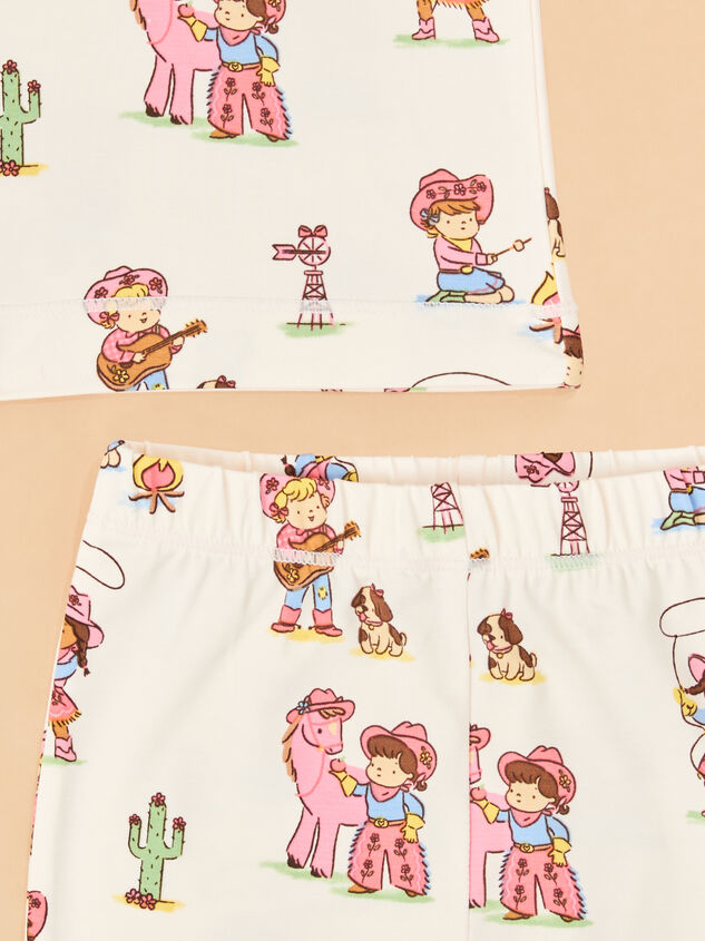 Vintage Cowgirl Lounge Set Detail 2 - ALTAR'D STATE KIDS