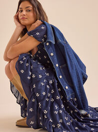 Oaklynn Embroidered Maxi Dress Detail 6 - ALTAR'D STATE KIDS