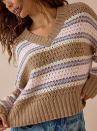 Adley Striped Sweater - AS Kids