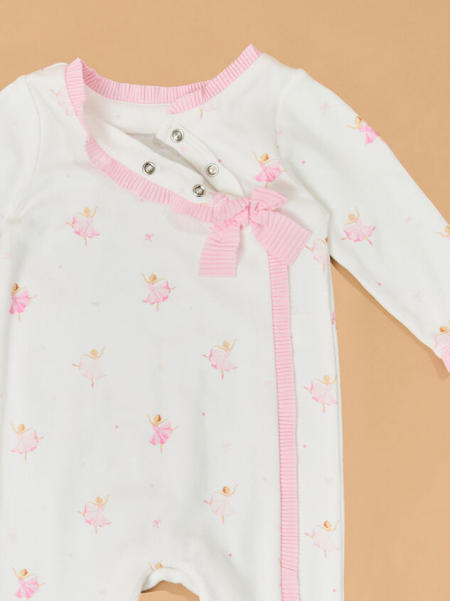 Beverly Ballet Footie by Mudpie Detail 3 - AS Kids