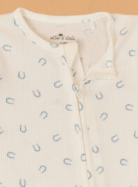Little Horseshoes Footie Detail 3 - AS Kids