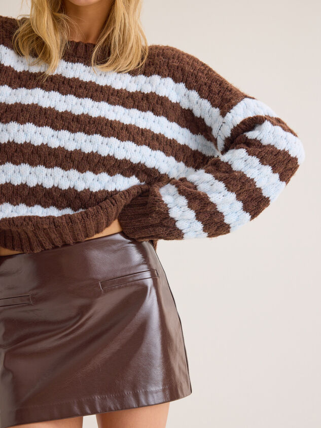 Juju Leather Skirt Detail 2 - AS Kids