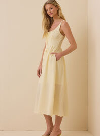 Arden Striped Maxi Dress Detail 2 - ALTAR'D STATE KIDS