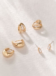 18k Gold Marlowe Hoop Trio - AS Kids