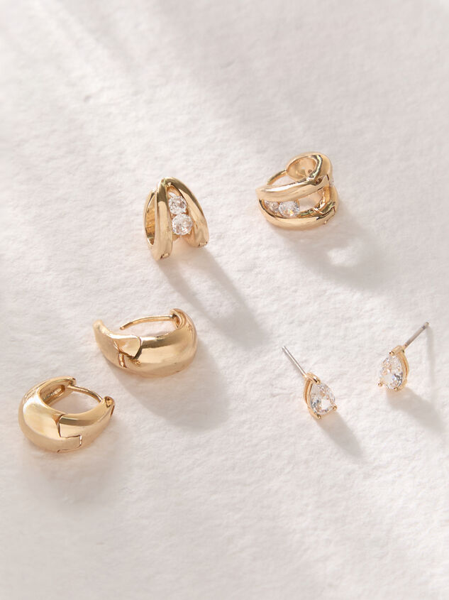 18k Gold Marlowe Hoop Trio - AS Kids