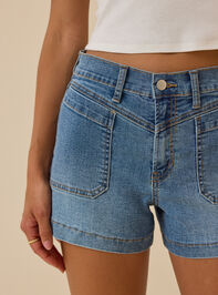 Sable Denim Shorts Detail 2 - ALTAR'D STATE KIDS