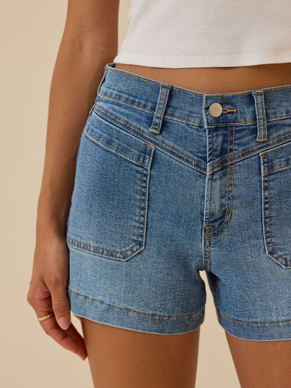 Sable Denim Shorts - ALTAR'D STATE KIDS