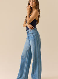 Francis Denim Tube Top Detail 4 - ALTAR'D STATE KIDS