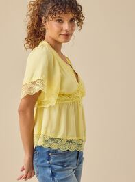 Evanelle Lace Babydoll Top Detail 3 - ALTAR'D STATE KIDS