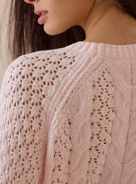 Jackie Chenille Sweater Detail 5 - AS Kids