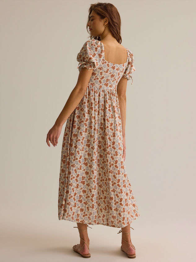 Ayla Americana Floral Maxi Mama Dress by Rylee + Cru Detail 5 - ALTAR'D STATE KIDS