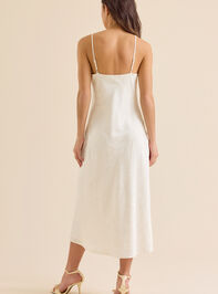 Olandria Satin Midi Dress Detail 4 - ALTAR'D STATE KIDS