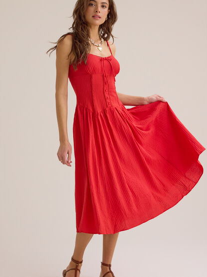 Sloane Button-Up Maxi Dress - ALTAR'D STATE KIDS