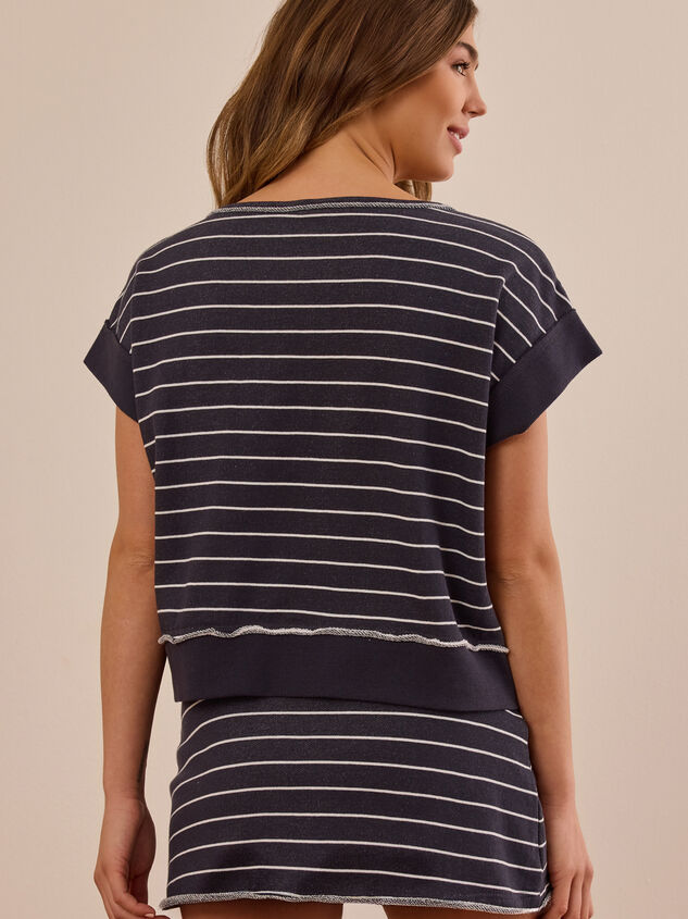 Easy Days Stripe Crew Detail 6 - ALTAR'D STATE KIDS