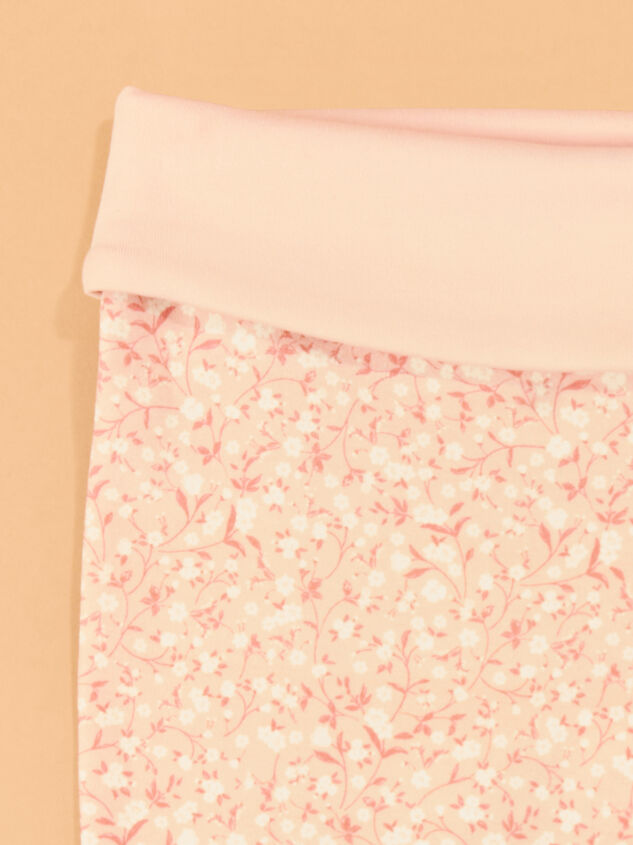 Addy Floral Flare Pant Detail 2 - AS Kids