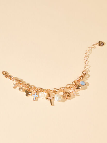 Emily Blue Charm Bracelet - ALTAR'D STATE KIDS
