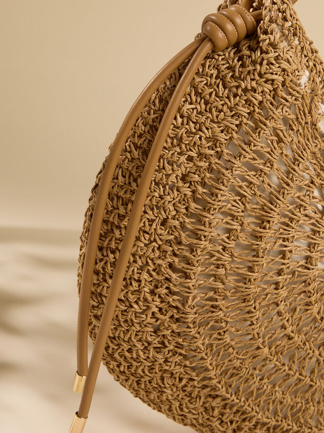 Dolce Vita Raffia Bag Detail 3 - ALTAR'D STATE KIDS