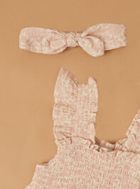 Harper Floral Dress with Headband Detail 2 - ALTAR'D STATE KIDS