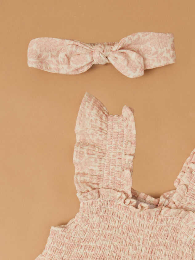 Harper Floral Dress with Headband Detail 2 - ALTAR'D STATE KIDS