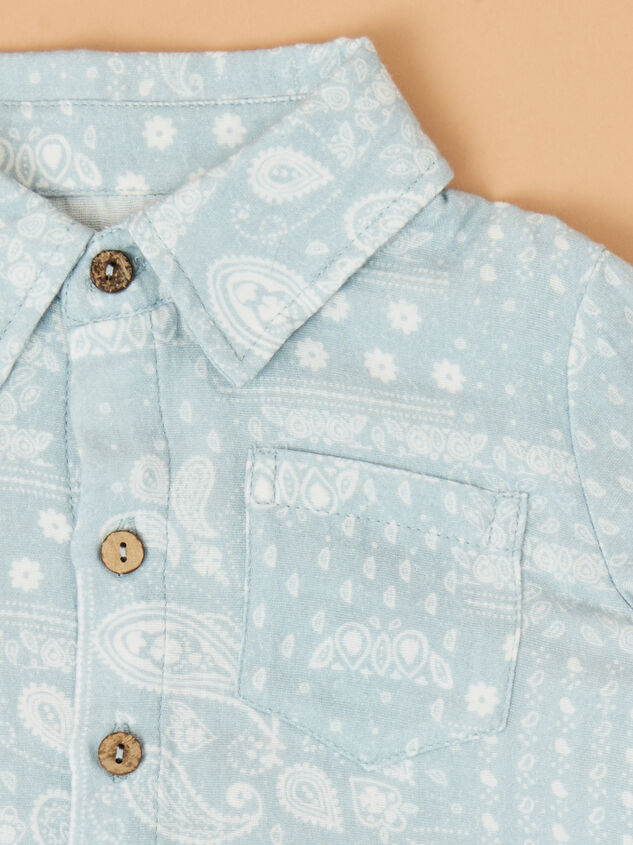 Emery Patchwork Top Detail 2 - ALTAR'D STATE KIDS