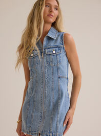 Romy Denim Dress Detail 4 - ALTAR'D STATE KIDS
