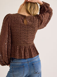 Lovely Lace Babydoll Top Detail 5 - AS Kids