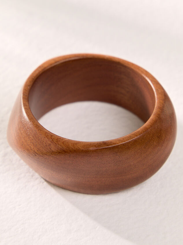 Sienna Wooden Bangle Detail 3 - AS Kids
