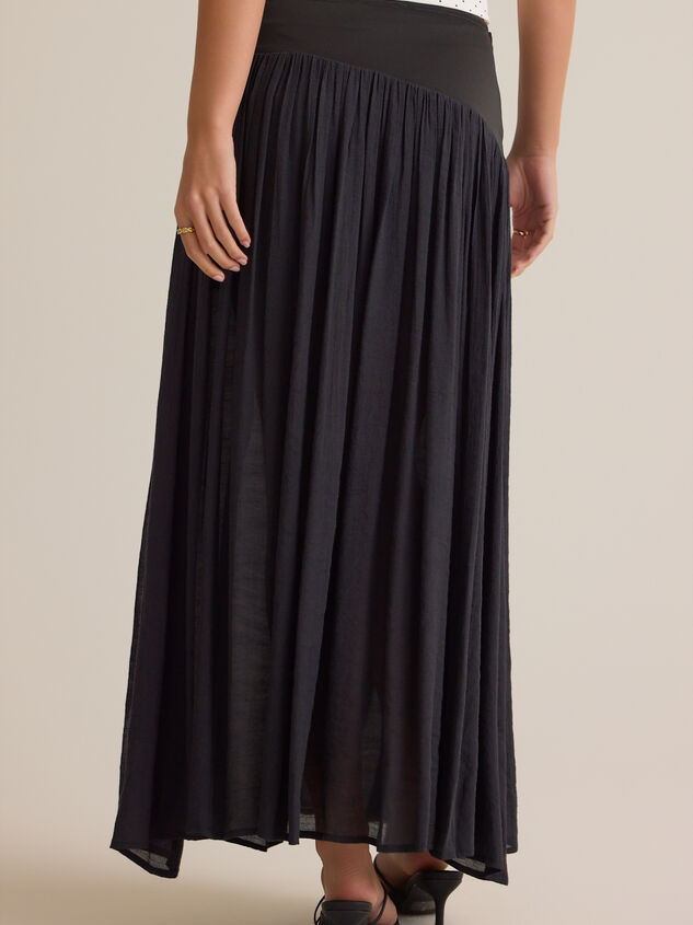 Saylor Drop-Waist Maxi Skirt Detail 5 - ALTAR'D STATE KIDS