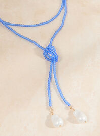 Quinn Wrap Beaded Pearl Necklace - ALTAR'D STATE KIDS