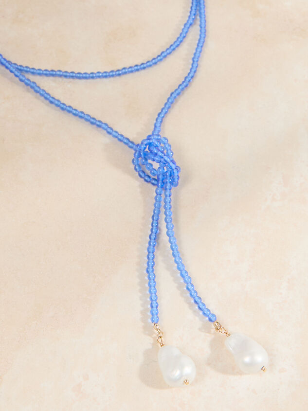 Quinn Wrap Beaded Pearl Necklace - ALTAR'D STATE KIDS