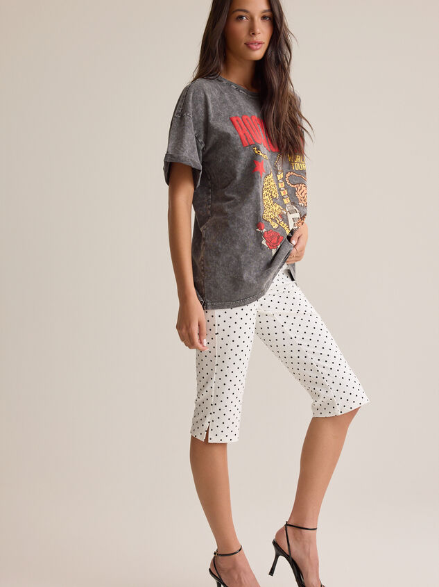 Rock N Roll Oversized Tee Detail 4 - AS Kids