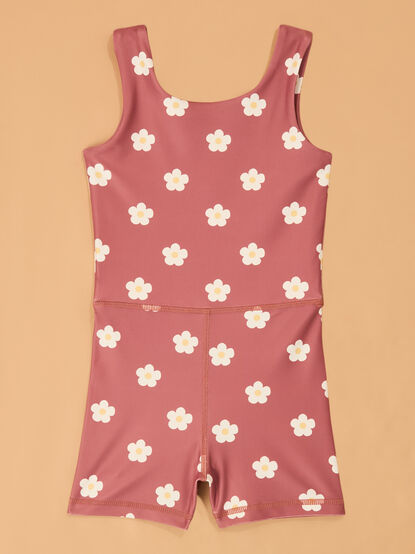 Isla Daisies Unitard - AS Kids