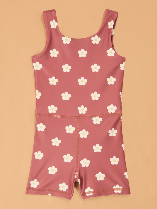 Isla Daisies Unitard Detail 2 - AS Kids