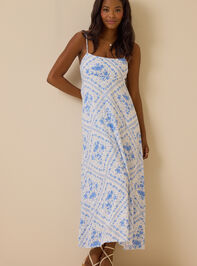 Journee Floral Maxi Dress Detail 3 - AS Kids
