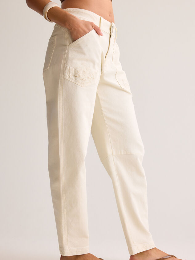 Ronny High Rise Barrel Jeans Detail 3 - AS Kids
