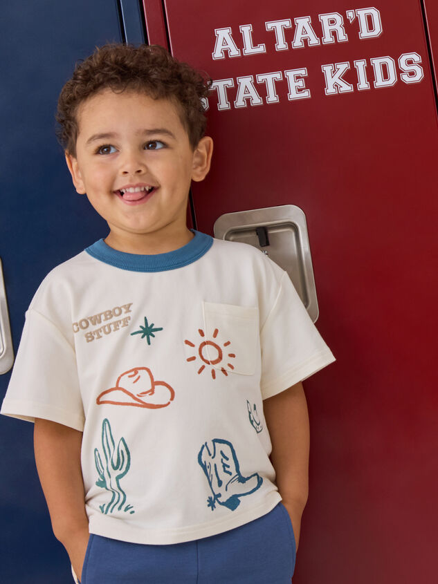 Cowboy Stuff Tee - AS Kids