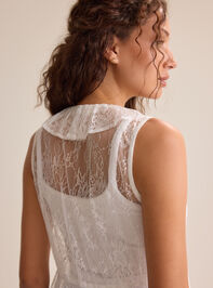 Estelle Lace Tie-Front Kimono Detail 7 - AS Kids